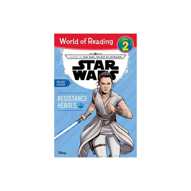 Star Wars World of Reading Book Resistance Heroes Level 2 - by Michael Siglain (Paperback)