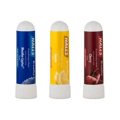 Halls Inhaler - 3pk