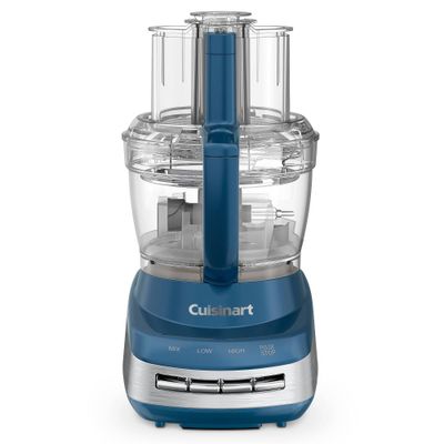 Cuisinart Core Custom 13-Cup Multifunctional Food Processor - Marine Blue - FP-130MB: Stainless Steel Blades, 4 Speeds