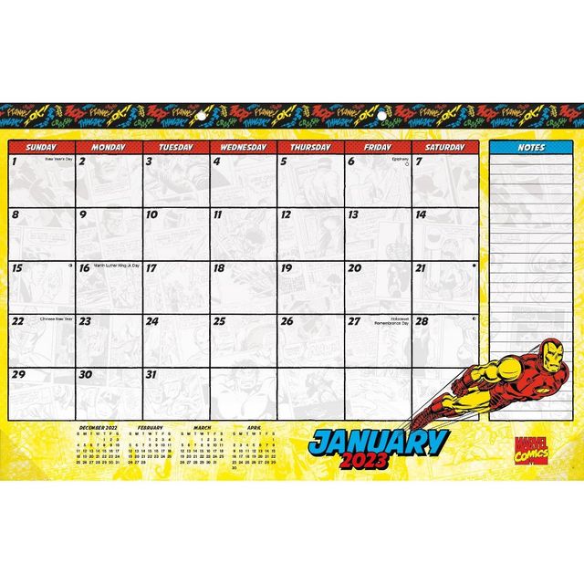 Trends International 2023 Marvel Comics Desk Pad Calendar 17x11 - Trends  International | Connecticut Post Mall