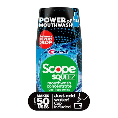 Scope Squeez Mouthwash Concentrate - Cool Peppermint - 50ml/1.69 fl oz