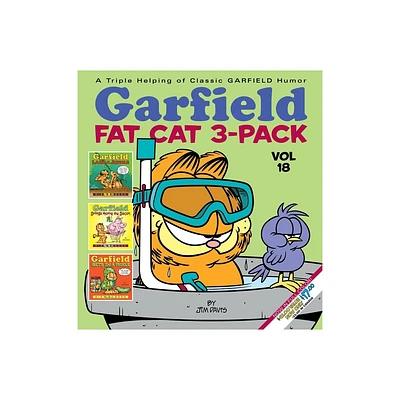 Garfield Fat Cat 3-Pack, Volume 18 - by Jim Davis (Paperback)