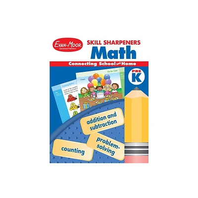 Skill Sharpeners: Math, Prek Workbook - by Evan-Moor Educational Publishers (Paperback)