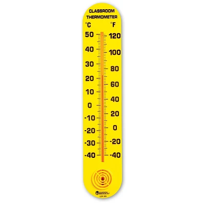 Learning Resources Classroom Thermometer: Plastic Teaching Aid for Kindergarten, Ages 6+