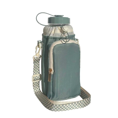 Water Bottle Carrier Green