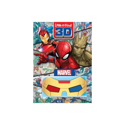 Marvel Look and Find 3D Activity Book with 3D Glasses (Hardcover)