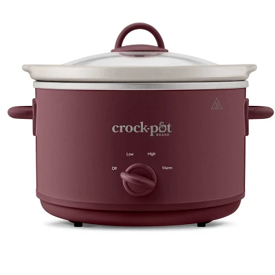 Crock-Pot 4.5qt Manual Slow Cooker Lambrusco Red