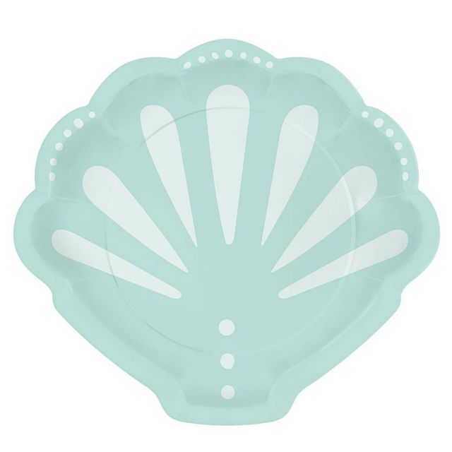 10ct Under The Sea Snack Paper Plates - Spritz