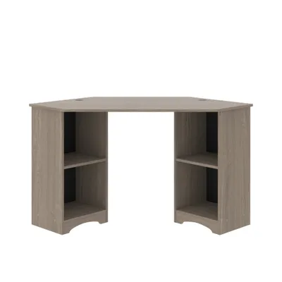 Beginnings Corner Desk Silver Sycamore - Sauder