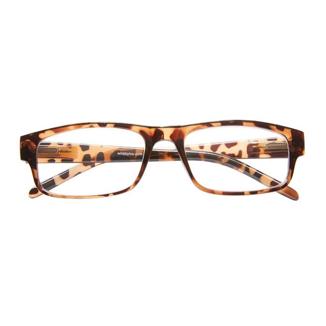 ICU Eyewear Wink Highland Tortoise Rectangle Reading Glasses +1.25