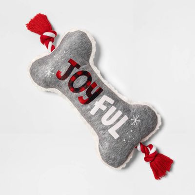 Joyful Bone with Rope Dog Toy - Wondershop