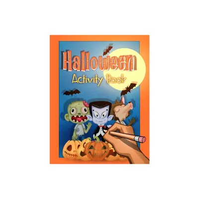 Halloween Activity and Puzzle Book for Kids - by Little Whimsey (Paperback)