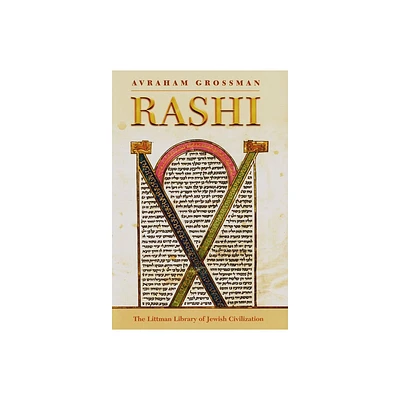 Rashi - (Littman Library of Jewish Civilization) by Avraham Grossman (Paperback)