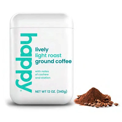 Happy Light Roast Ground Coffee - 12oz