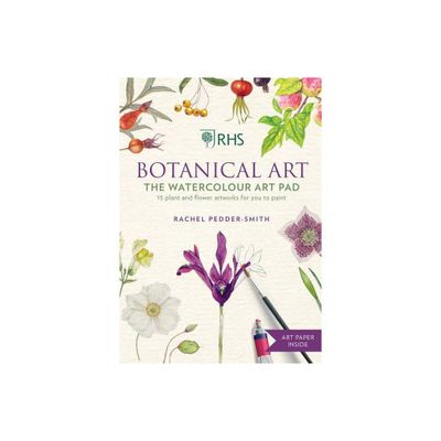 Rhs Botanical Art the Watercolour Art Pad - by Rachel Pedder-Smith (Paperback)