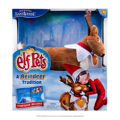 Elf Pets: A Reindeer Tradition - by Chanda Bell (Hardcover)