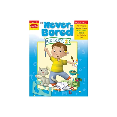 The Never-Bored Kid Book 2, Age 4 - 5 Workbook - by Evan-Moor Educational Publishers (Paperback)