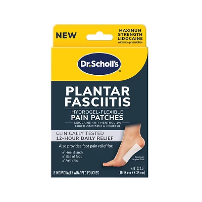 Dr. Scholls Plantar Fasciitis Pain Patches with Hydrogel Flexible Technology - 8ct