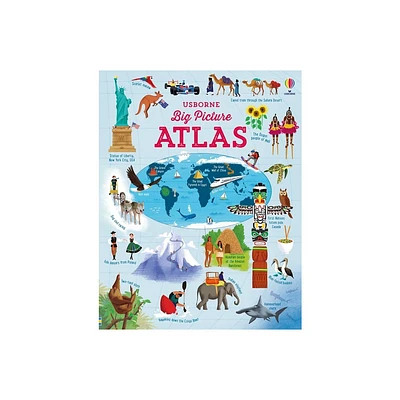 Big Picture Atlas - by Emily Bone (Hardcover)