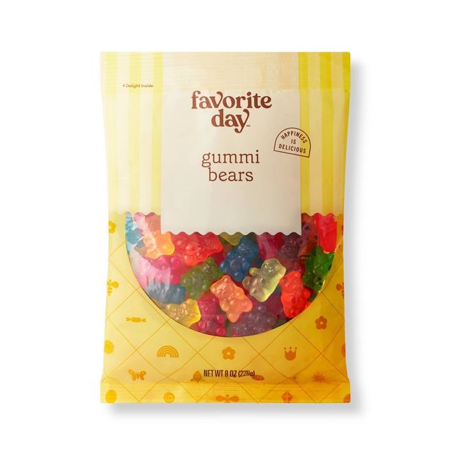 Gummi Bears Candy - 8oz - Favorite Day