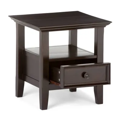 Halifax End Table Hickory Brown - WyndenHall
