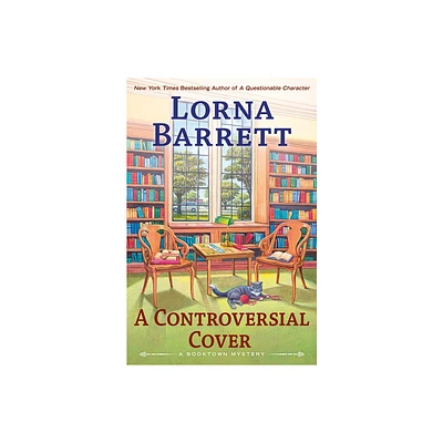 A Controversial Cover - (Booktown Mystery) by Lorna Barrett (Hardcover)