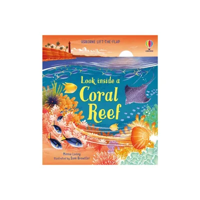 Look Inside a Coral Reef - by Minna Lacey (Board Book)