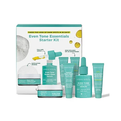 Urban Skin Rx Even Tone Essentials Starter Kit - 4ct