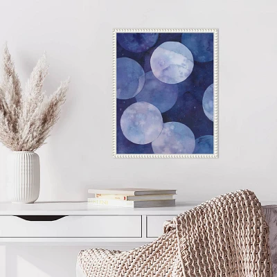 Amanti Art 16x20 Amethyst Moons II by Grace Popp Framed Canvas Wall Art Print