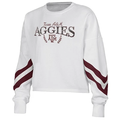 NCAA Texas A&M Aggies Womens Crew Fleece Sweatshirt