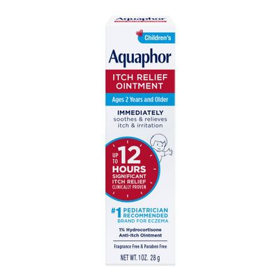 Aquaphor Childrens Itch Relief Ointment - 1% Hydrocortisone Anti-Itch Ointment - 1oz