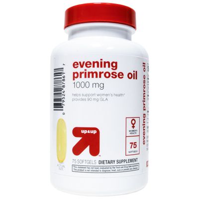 Evening Primrose Oil 1000mg Womens Health Support Softgels - 75ct - up&up