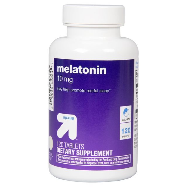 Melatonin 10mg Tablets - 120ct - up & up