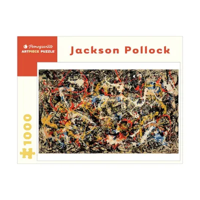 Pomegranate Jackson Pollock: Convergence Jigsaw Puzzle - 1000pc