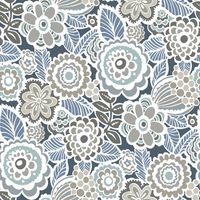 NuWallpaper Dream On Navy Peel and Stick Wallpaper