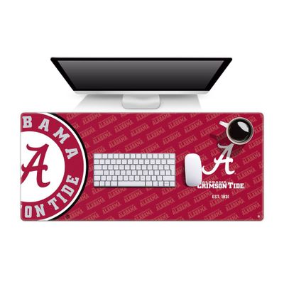 NCAA Alabama Crimson Tide Logo Series Desk Pad