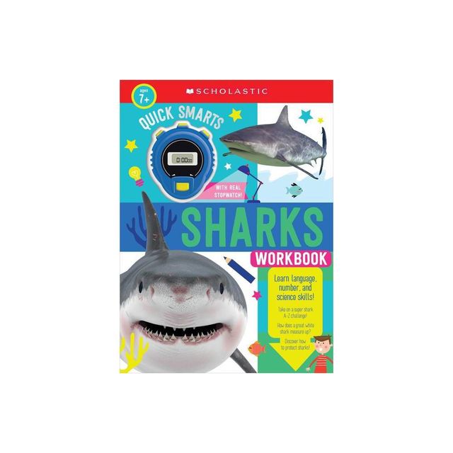 Quick Smarts Sharks Workbook: Scholastic Early Learners (Workbook) - (Paperback)