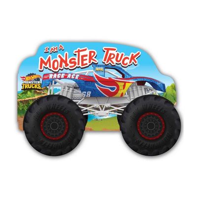 Hot Wheels: I Am a Monster Truck - by Mattel (Board Book)