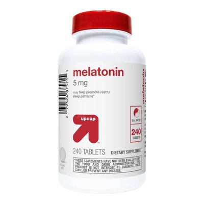 Melatonin 5mg Supplement Tablets - 240ct - up & up