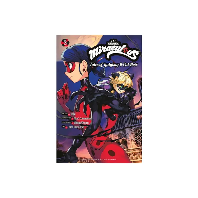 Miraculous: Tales of Ladybug & Cat Noir (Manga) 2 - by Koma Warita  (Paperback)