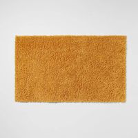 20x34 Antimicrobial Bath Rug Olive Green - Threshold