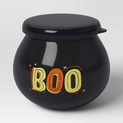 18 fl oz Halloween Boo Snack Food Storage Cup with Lid  - Hyde & EEK! Boutique: BPA-Free Pumpkin Container