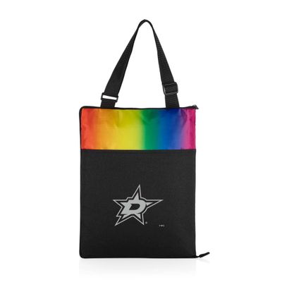NHL Dallas Stars Vista Outdoor Picnic Blanket & Tote - Rainbow/Black