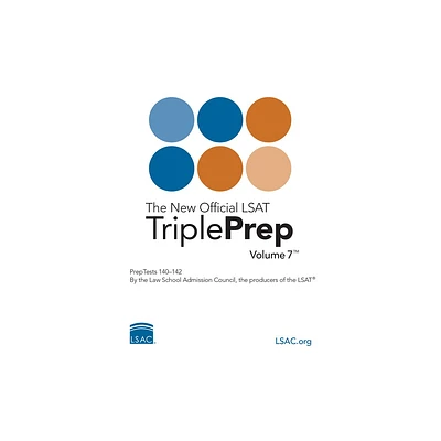 The New Official LSAT Tripleprep Volume 7 - by Law School Admission Council (Paperback)