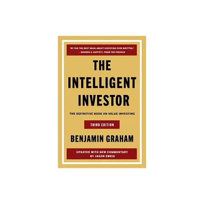 The Intelligent Investor, 3rd Ed. - by Benjamin Graham & Jason Zweig (Hardcover)