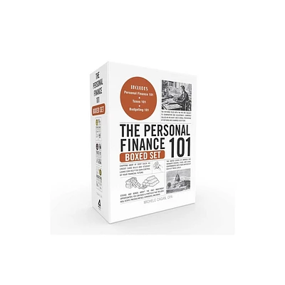 The Personal Finance 101 Boxed Set - (Adams 101) by Michele Cagan (Hardcover)