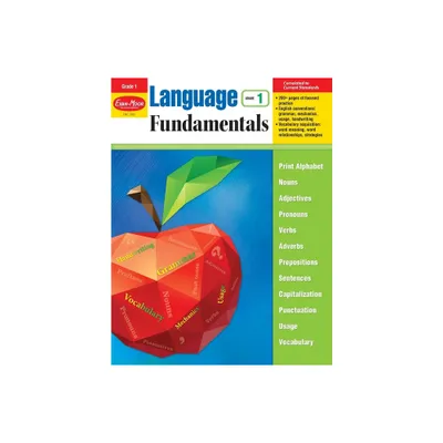 Language Fundamentals, Grade 1 Teacher Resource - by Evan-Moor Educational Publishers (Paperback)