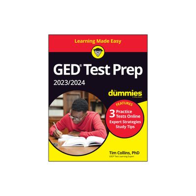 GED Test Prep 2023 / 2024 for Dummies - 6th Edition by Tim Collins (Paperback)