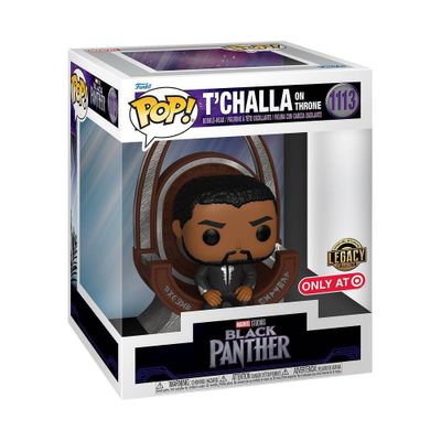 Funko POP! Deluxe: Black Panther - TChalla on the Throne (Target Exclusive)