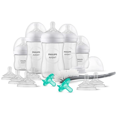 Avent Phillips Natural Baby Bottle with Natural Response Nipple Newborn Gift Set - 17pc